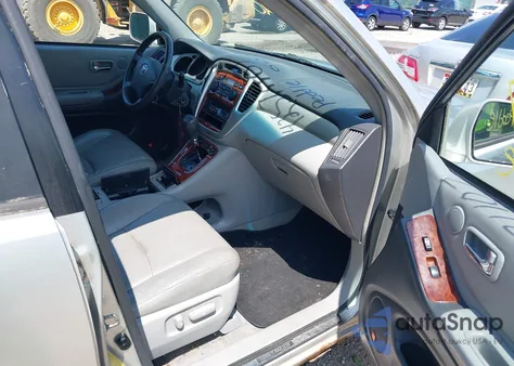 2007 Toyota Highlander Limited V6 from USA, damaged, VIN JTEEP21A670192017